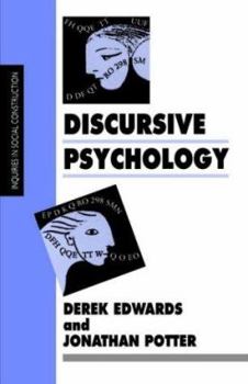 Paperback Discursive Psychology Book