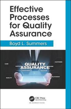 Hardcover Effective Processes for Quality Assurance Book