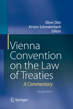 Hardcover Vienna Convention on the Law of Treaties: A Commentary Book