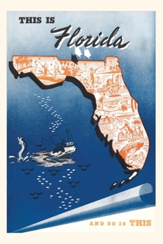 Paperback Vintage Journal This is Florida Book