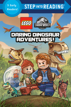 Paperback Daring Dinosaur Adventures! (Lego Jurassic World) Book