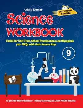 Paperback Science Workbook Class 9: Useful for Unit Tests, School Examinations & Olympiads Book