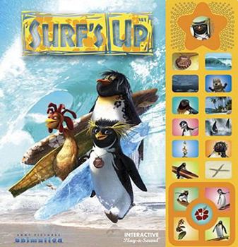 Hardcover Surf's Up Interactive Sound Book and Game Book