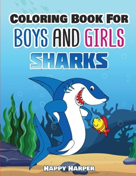 Paperback Shark Coloring Book