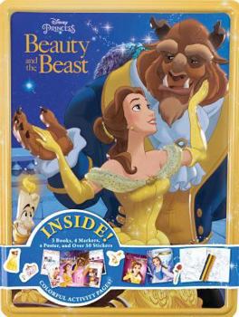 Paperback Disney Princess Beauty and the Beast Collector's Tin Book