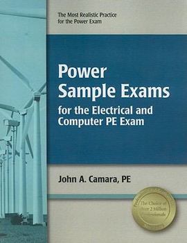Paperback Power Sample Exams for the Electrical and Computer PE Exam Book