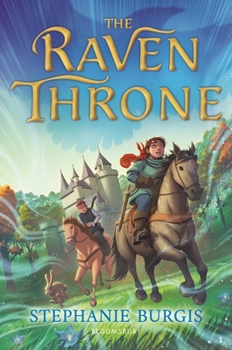 Hardcover The Raven Throne Book