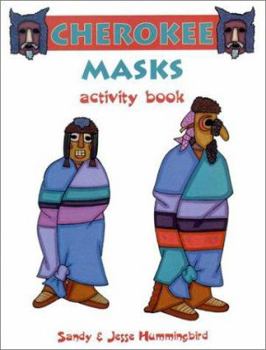 Paperback Cherokee Masks Activity Book