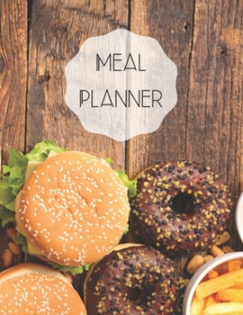 Meal Planner: Track and plan your food weekly, contains shopping list