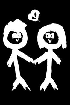 COUPLE NOTEBOOK: College Ruled Line Paper Pages Journal 6 x 9 Inches (15,2 x 22,9 cm) - I Love You Gift Idea - Husband, Wife or Sweet Couple Booklet (LOVE PRINT)