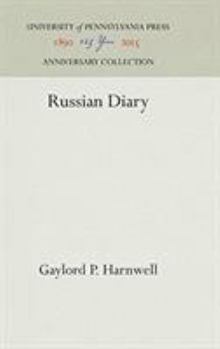 Hardcover Russian Diary Book