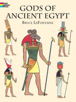 Paperback Gods of Ancient Egypt Coloring Book