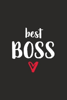 Best Boss : Chef Mit Herz I Notizbuch Notizheft Mit Linierten Seiten I Geschenk