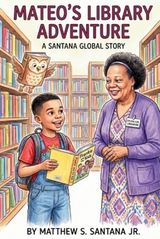 Paperback Mateo's Library Adventure Book