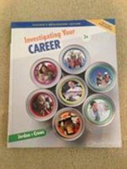 Hardcover Twe Investigat Your Career 3e Book