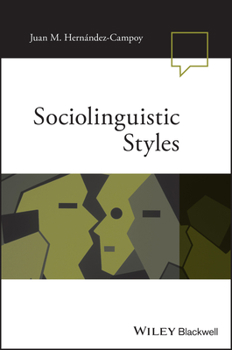 Paperback Sociolinguistic Styles Book