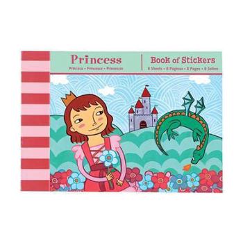 Paperback Mudpuppy Princess Book of Stickers Book