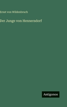 Hardcover Der Junge von Hennersdorf [German] Book