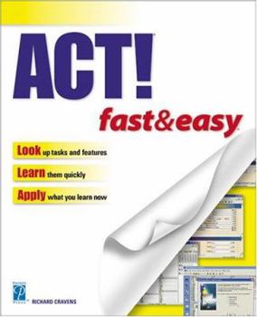 Paperback ACT! Fast & Easy Book