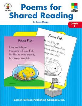 Paperback Poems for Shared Reading, Grade 1 Book