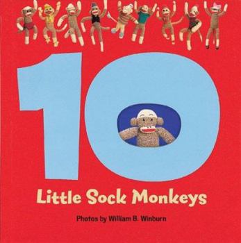 Hardcover 10 Little Sock Monkeys Book