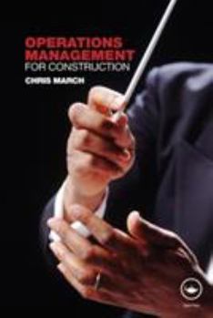 Paperback Operations Management for Construction Book