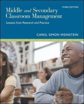 Paperback Middle and Secondary Classroom Management: Lessons from Research and Practice Book