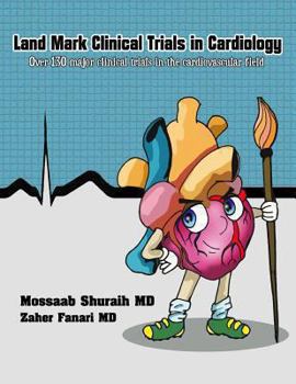 Paperback Land Mark Clinical Trials in Cardiology Book