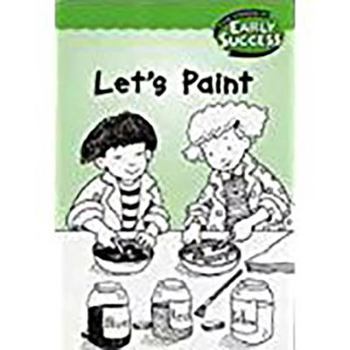 Paperback Houghton Mifflin Early Success: Let's Paint Book