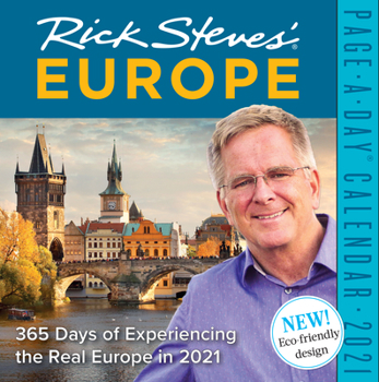 Calendar Rick Steves' Europe Page-A-Day Calendar 2021 Book