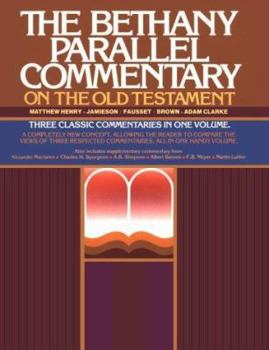 Hardcover The Bethany Parallel Commentary on the Old Testament Book