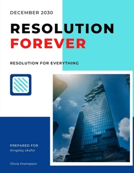 Paperback Resolution forever Book