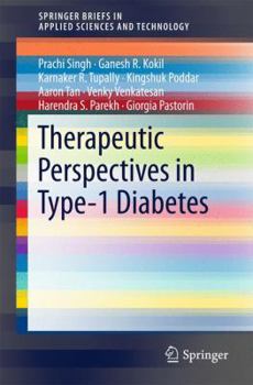 Paperback Therapeutic Perspectives in Type-1 Diabetes Book