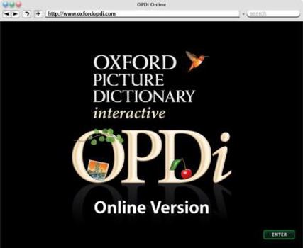 Paperback Oxford Picture Dictionary Interactive Online Student Access Only (12-Mo. Access) Book