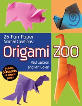 Paperback Origami Zoo: 25 Fun Paper Animal Creations! Book