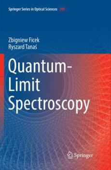 Paperback Quantum-Limit Spectroscopy Book