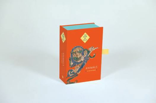 Hardcover The Book of Kells: Animal Notecards Book