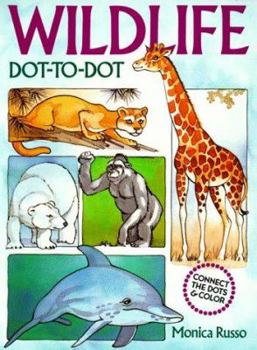 Paperback Wildlife Dot-To-Dot Book