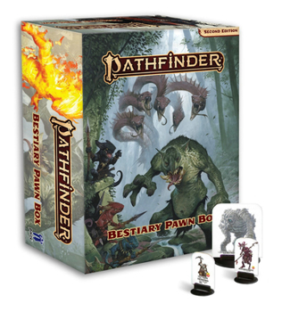 Game Pathfinder Bestiary Pawn Box (P2) Book