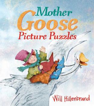 Hardcover Mother Goose Picture Puzzles Book