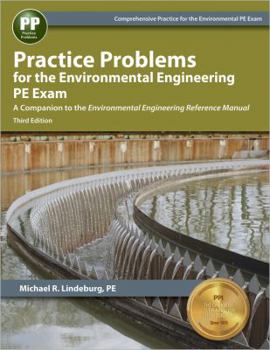 Paperback Practice Problems for the Environmental Engineering PE Exam, 3rd Edition Book