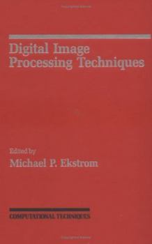 Hardcover Digital Image Processing Techniques (Computational Techniques) Book
