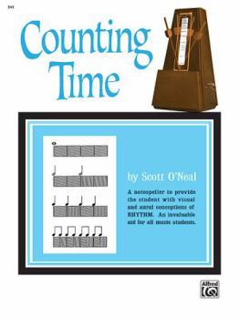Paperback Counting Time: A Notespeller to Provide the Student with Visual and Aural Conceptions of Rhythm -- An Invaluable Aid for All Music Students Book