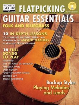 Paperback Flatpicking Guitar Essentials [With CD] Book