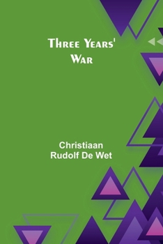 Paperback Three Years' War Book