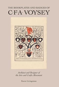 Hardcover Bookplates and Badges of Cfa Voysey Book
