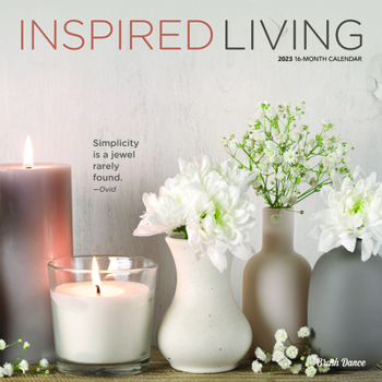 Calendar Inspired Living 2023 Square Brush Dance Book