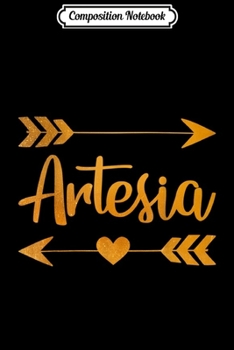 Composition Notebook: ARTESIA NM NEW MEXICO Funny City Home Roots USA Women Gift  Journal/Notebook Blank Lined Ruled 6x9 100 Pages