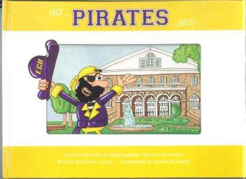 Hardcover Go Pirates Go! - an Interactive Children's Book