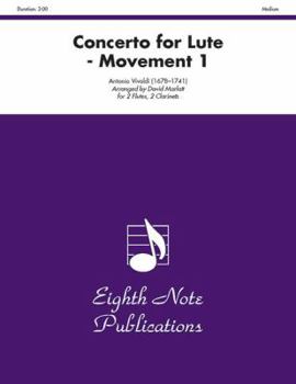 Paperback Concerto for Lute (Movement 1): Score & Parts Book
